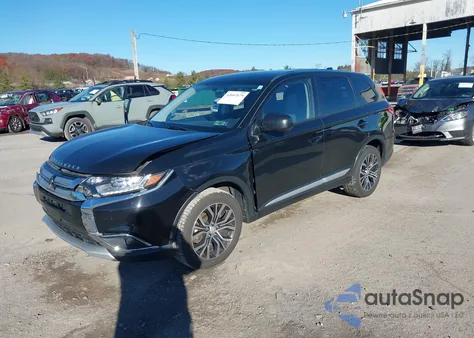2018 Mitsubishi Outlander Es/Le/Se/Sel from USA, damaged, VIN JA4AZ3A30JJ006276